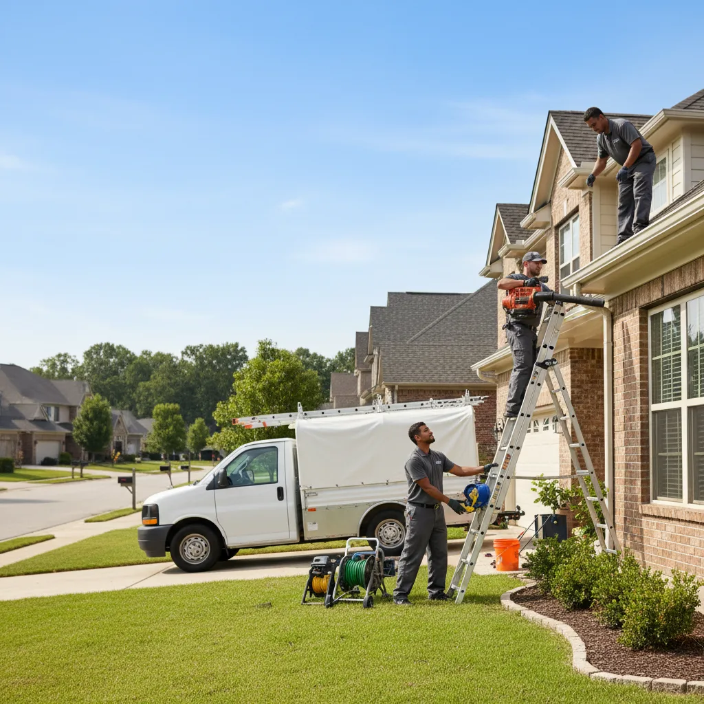 Home Gutter Service in Lampe, MO near me